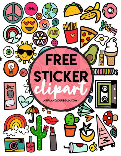 cute diy stickers|free printable stickers for cricut.